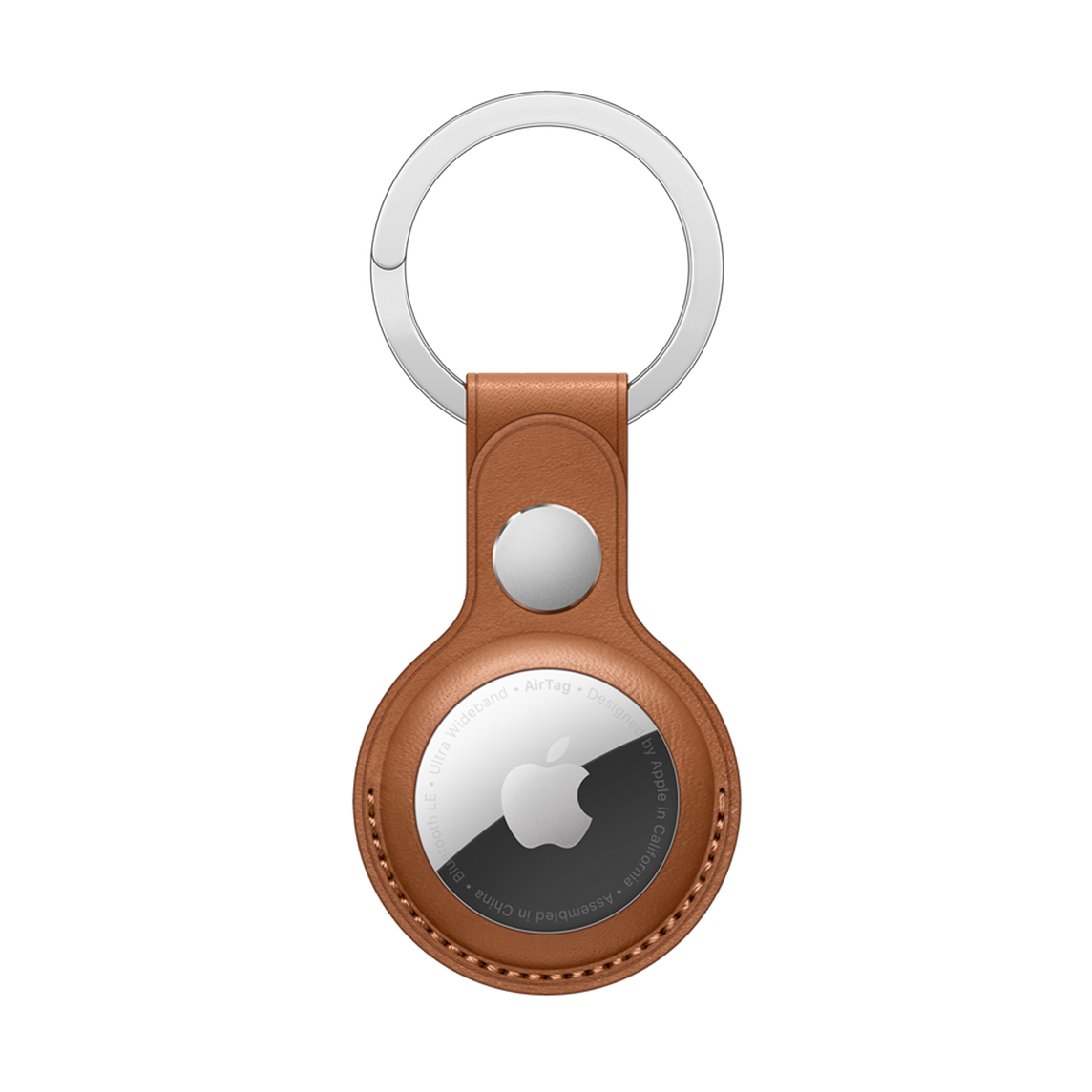 HC AirTag Leather Key Ring