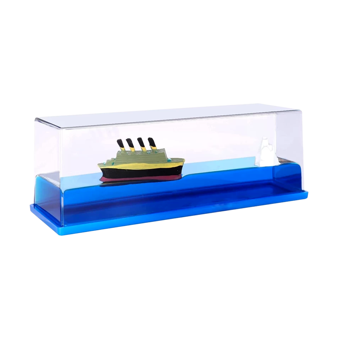 Bottle Decoration Model Cruise Ship Fluid Drift