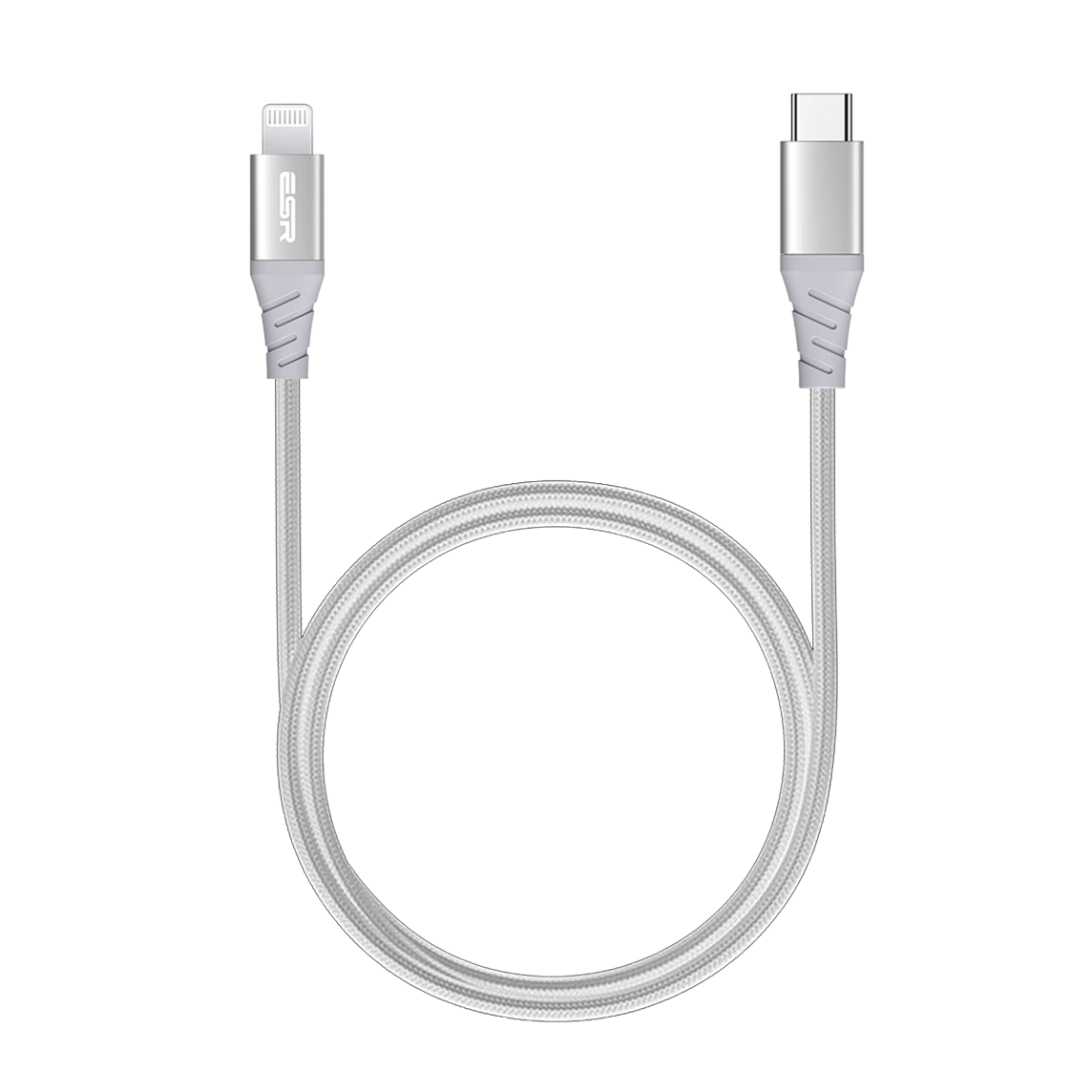 ESR MFi USB Type-C to Lightning Durable Double Braided Nylon Cable