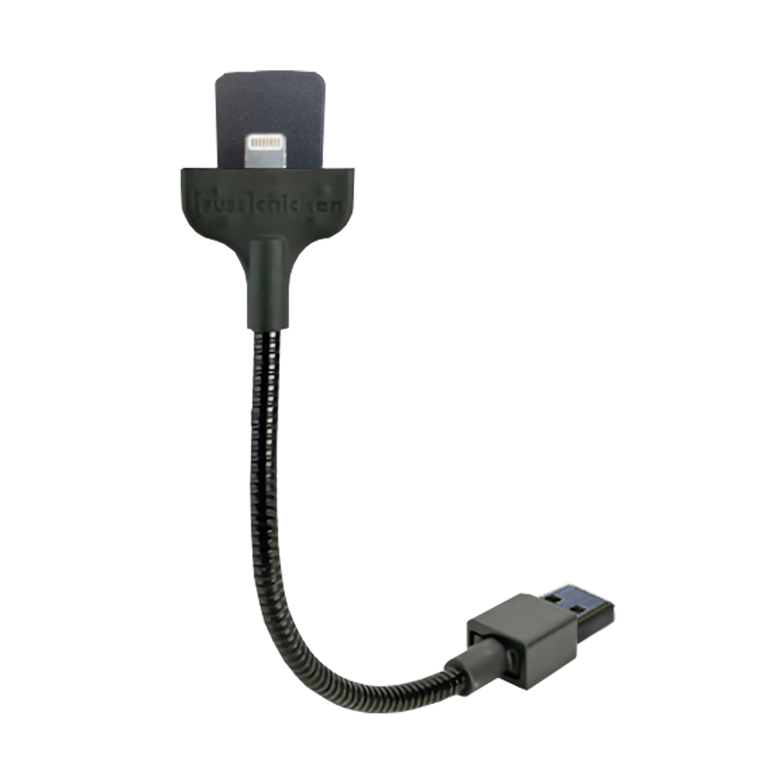 کابل USB به لایتنینگ فیوزچیکن مدل Blackout Bobine بیست سانتی متری