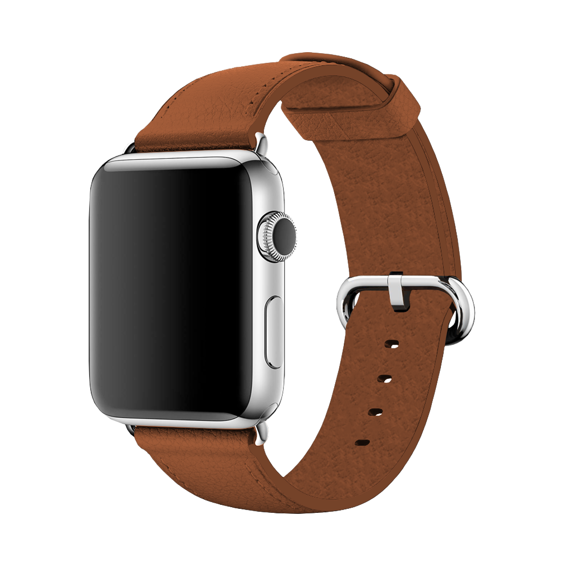 HC Classic Buckle Leather Apple Watch Band