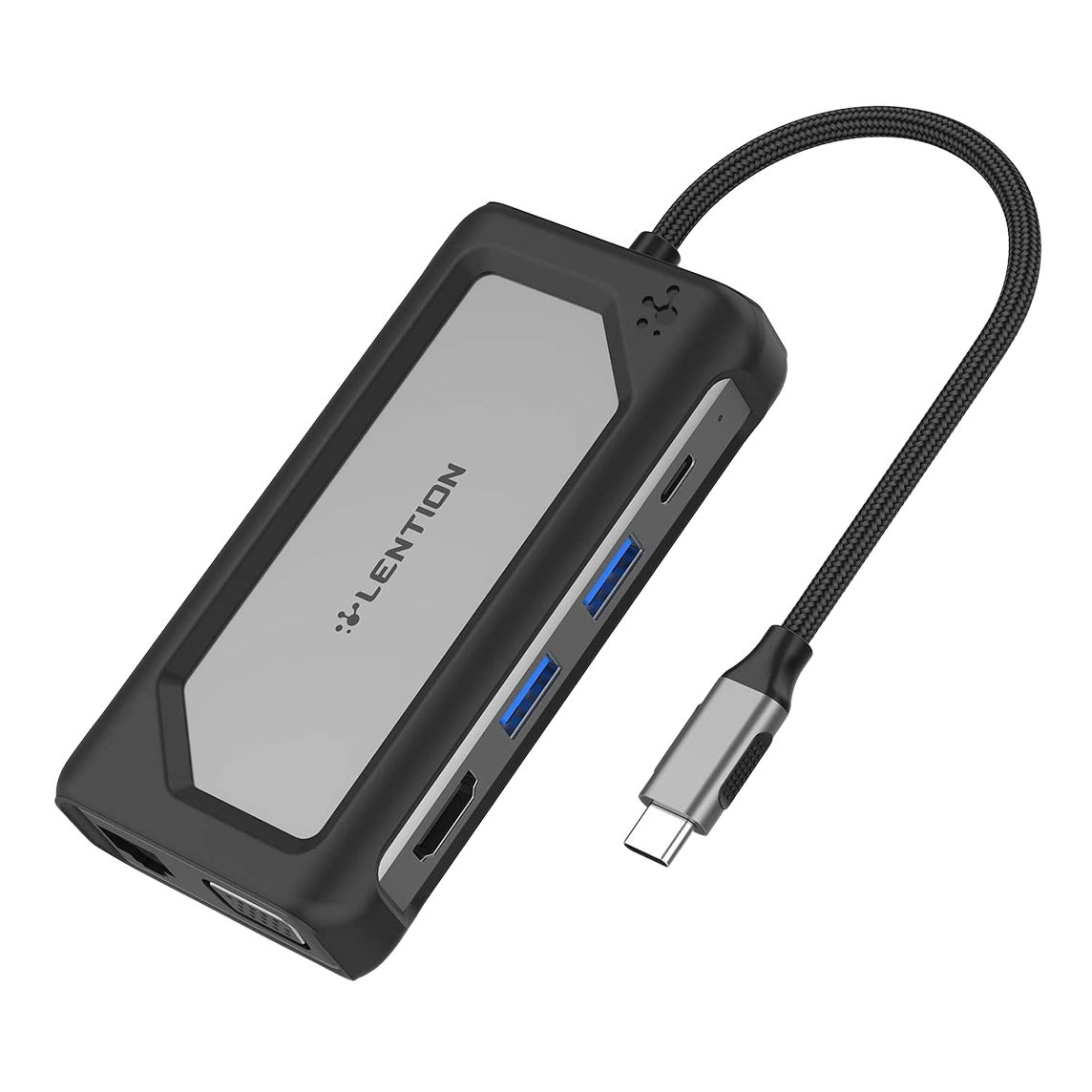 هاب هفت پورت USB-C لنشن مدل C75