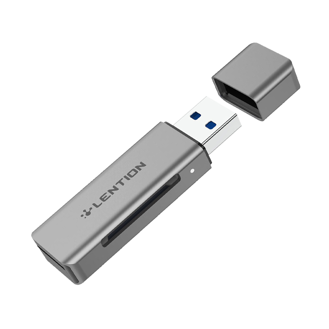 تبدیل USB به SD و Micro SD لنشن مدل H7