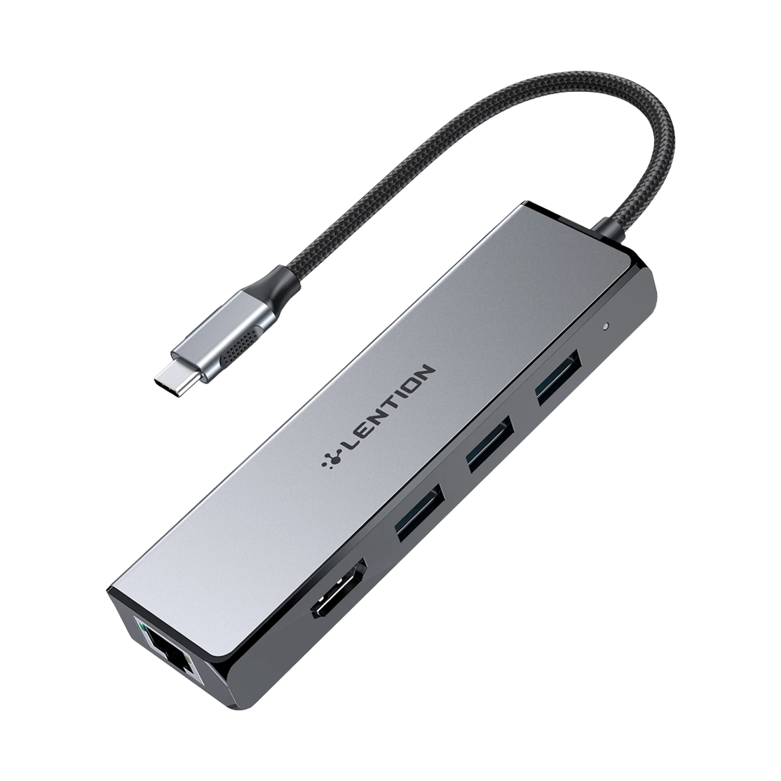 هاب USB-C لنشن مدل C25