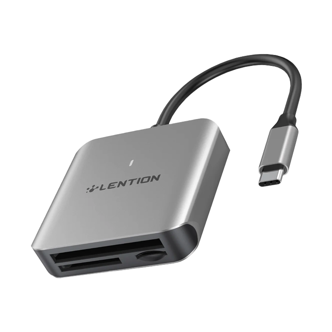 تبدیل USB-C به کارت خوان CF,SD و TF لنشن مدل C8sCR