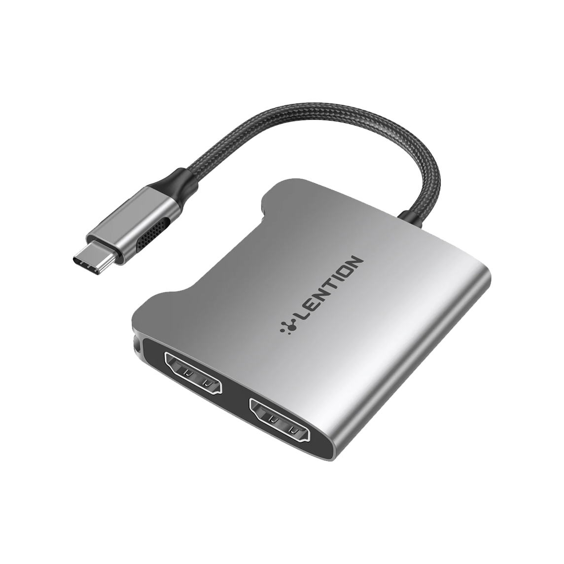 تبدیل USB-C به دو HDMI لنشن مدل CF53