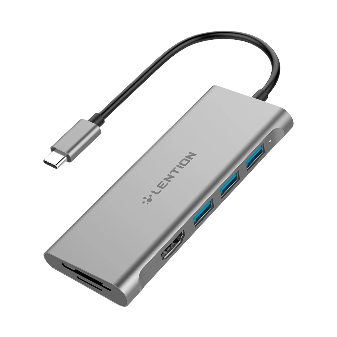 هاب شش پورت USB-C لنشن مدل C34