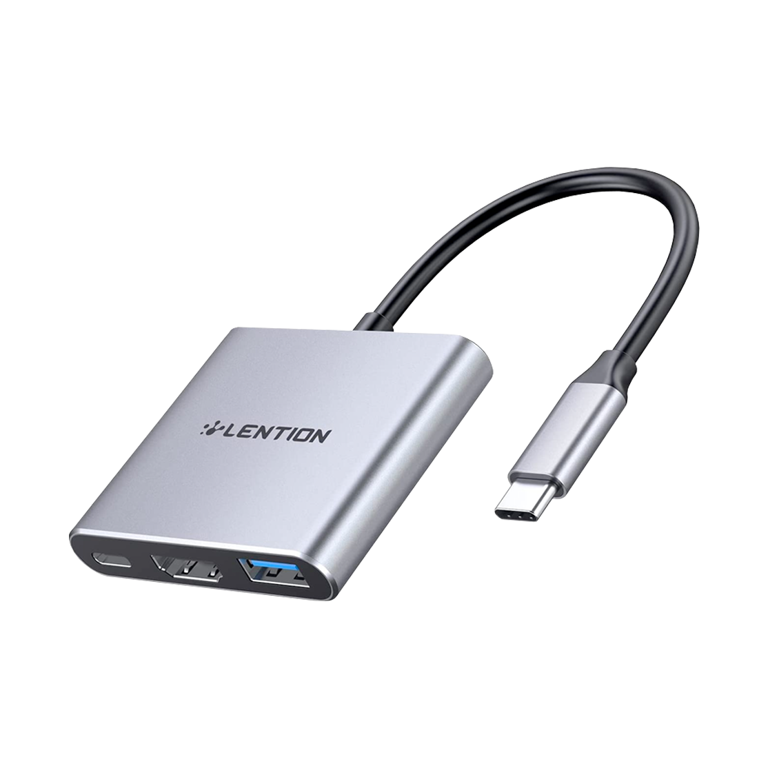 مبدل سه پورت USB-C لنشن مدل C14