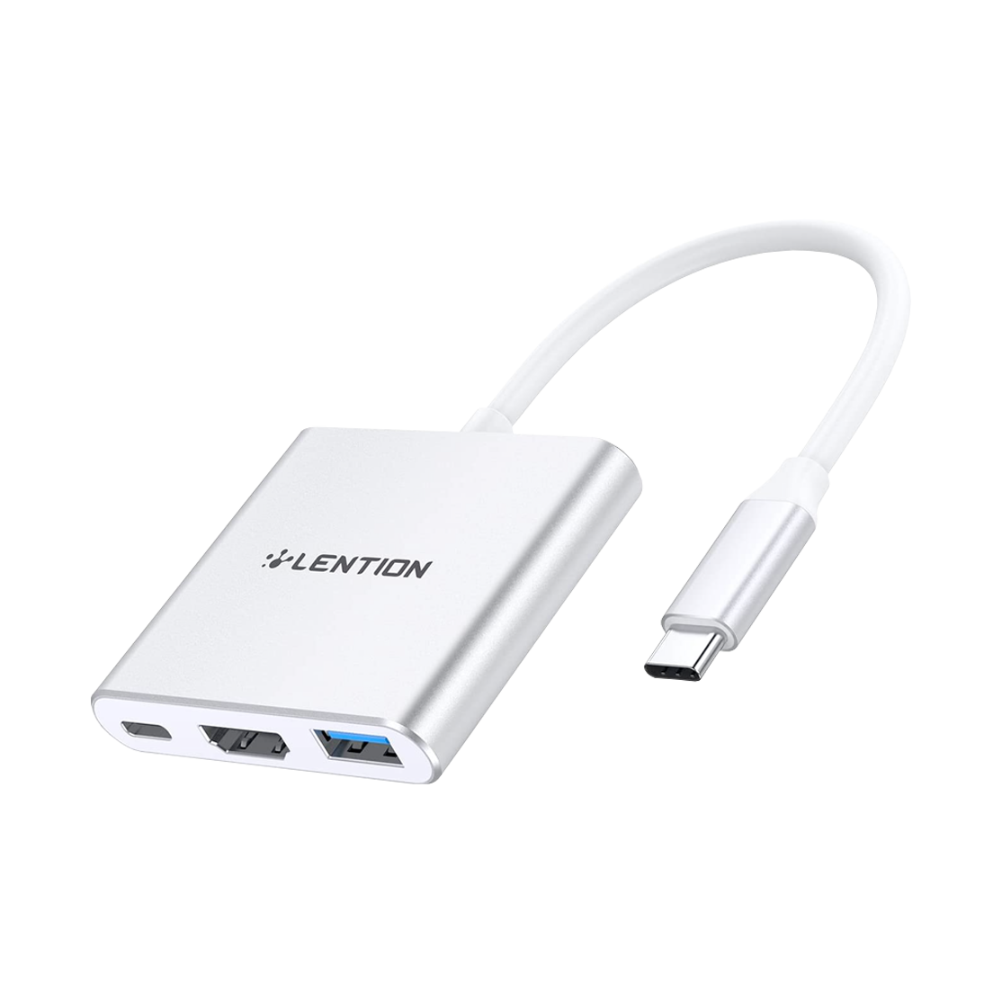 Lention USB-C to HDMI USB 3.0 USB-C PD C14