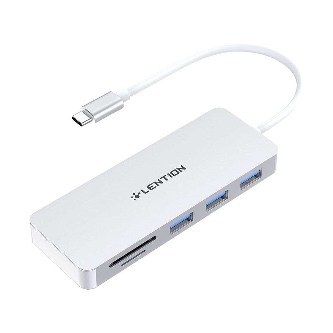 Lention USB-C to USB, SD and MicroSD C15