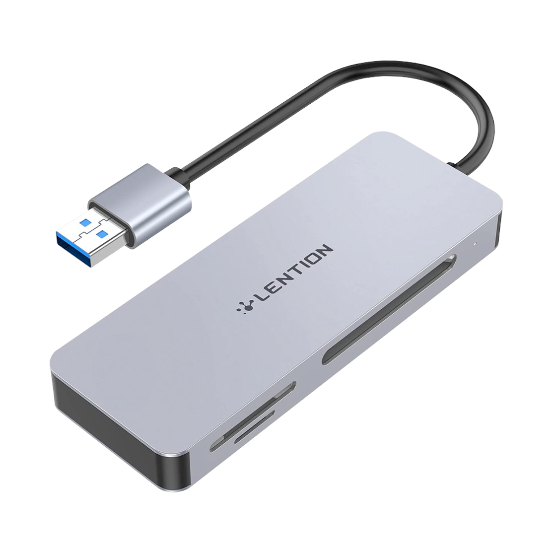 هاب و کارت خوان USB لنشن مدل H12