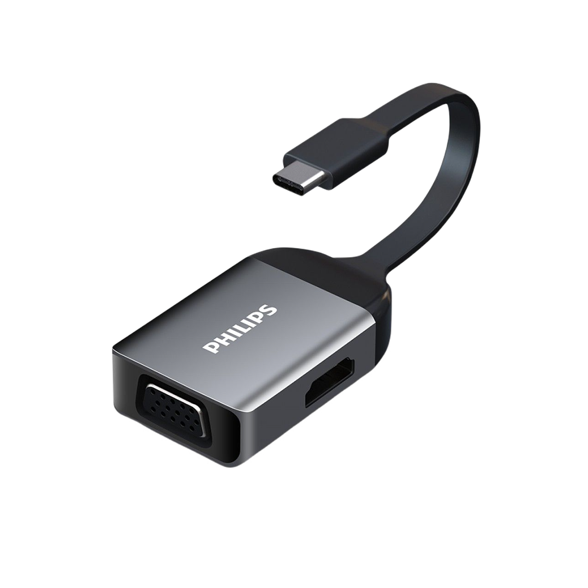 تبدیل USB-C به VGA و HDMI فیلیپس مدل SWR1607A/93 Mini