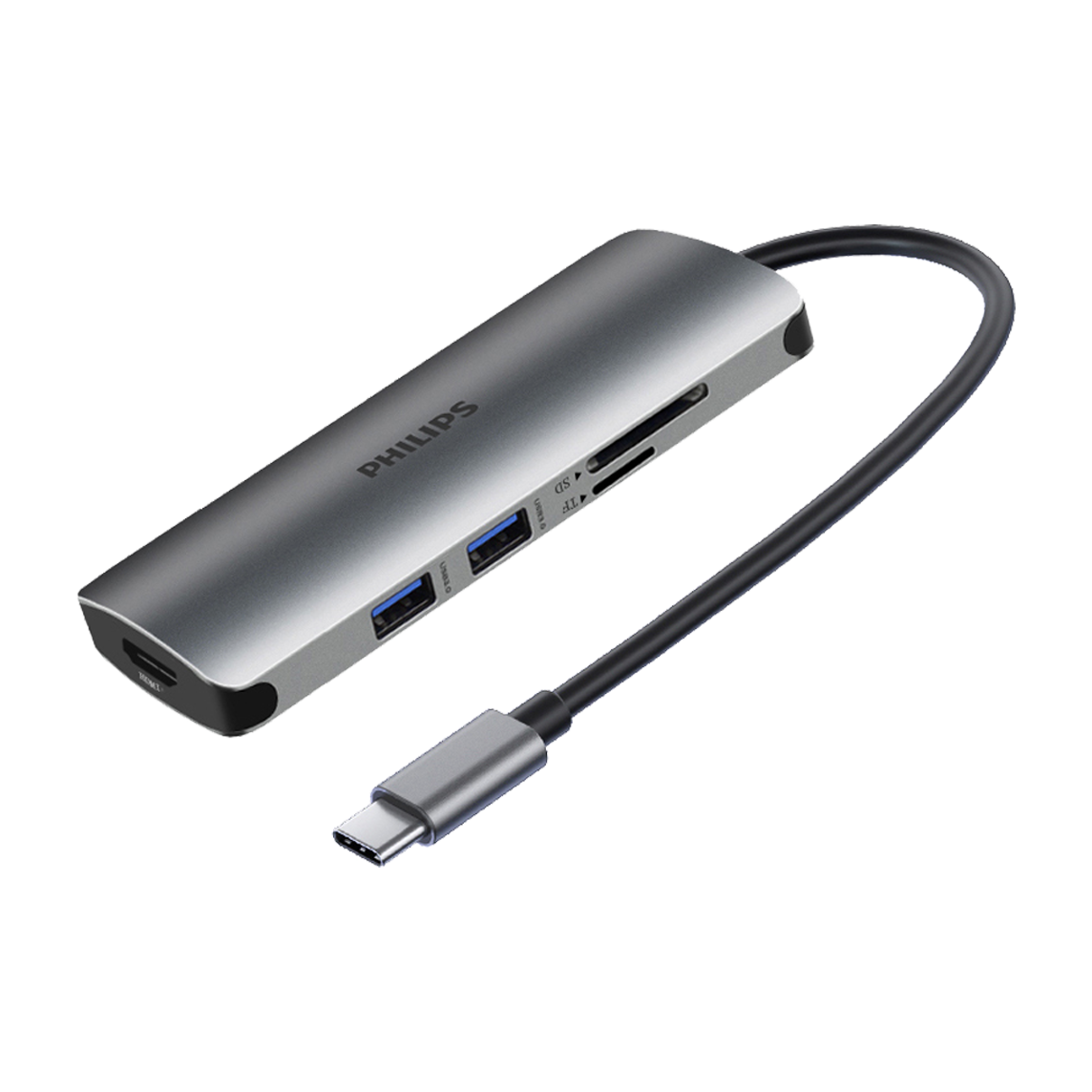 هاب شش پورت USB-C  فیلیپس مدل SWR1608C/93